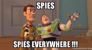 spies spies everywhere